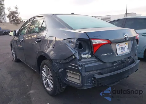 2014 Toyota Corolla Le Plus из США, поврежденный, VIN 5YFBURHE8EP018910